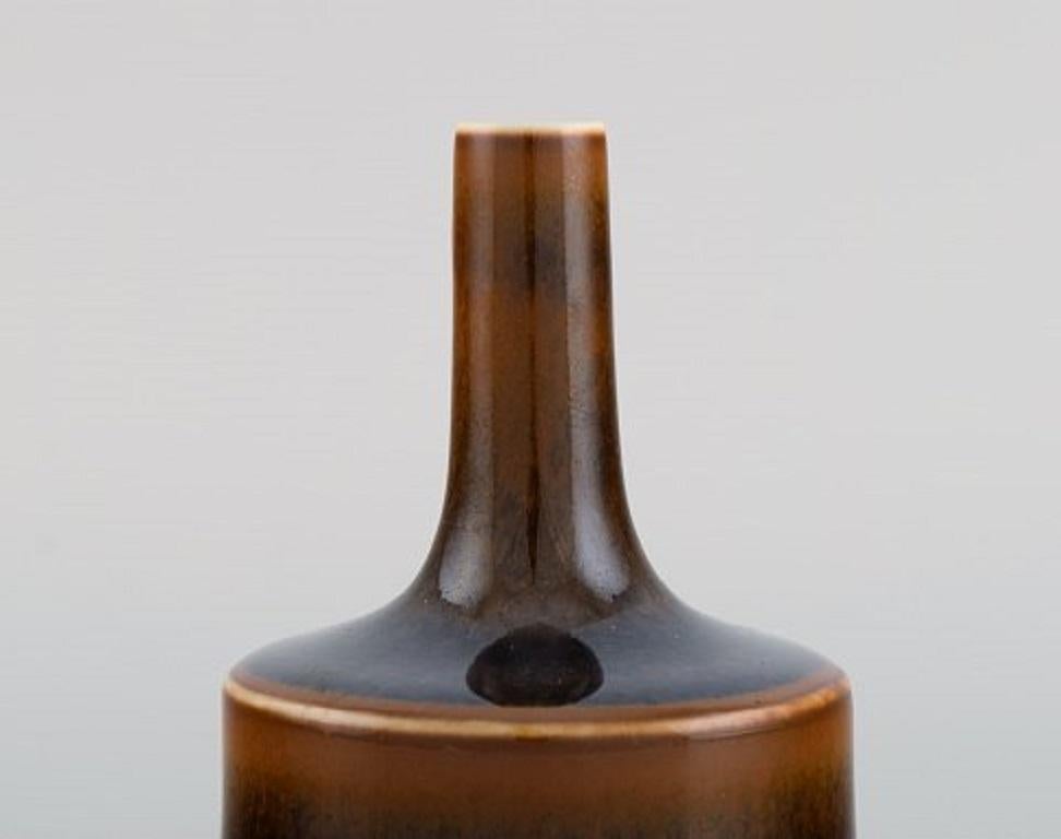 Swedish Carl Harry Stålhane for Rörstrand, Vase in Glazed Ceramics, Mid-20th C
