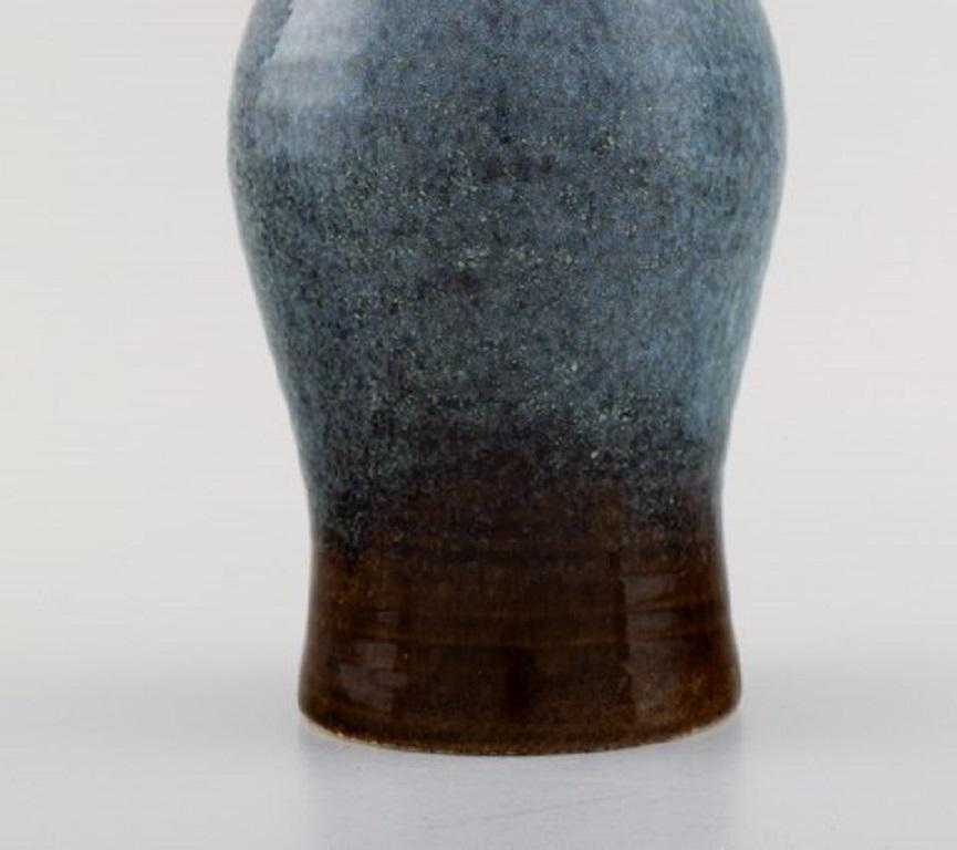 Carl Harry Stålhane for Rörstrand, Vase in Glazed Ceramics, Mid-20th Century In Excellent Condition In Copenhagen, DK
