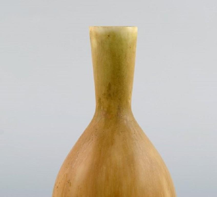 Swedish Carl-Harry Stålhane for Rörstrand, Vase in Glazed Stoneware, 1960s