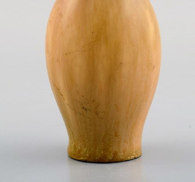 Carl-Harry Stålhane for Rörstrand, Vase in Glazed Stoneware, 1960s In Good Condition In Copenhagen, DK