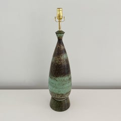 Carl-Harry Stålhane, for Röstrand Tall Studio Pottery Lamp. 1950's