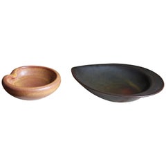 Carl-Harry Stålhane & Gertrud Lönegren, small bowls, Stoneware, Rörstrand, 1950s