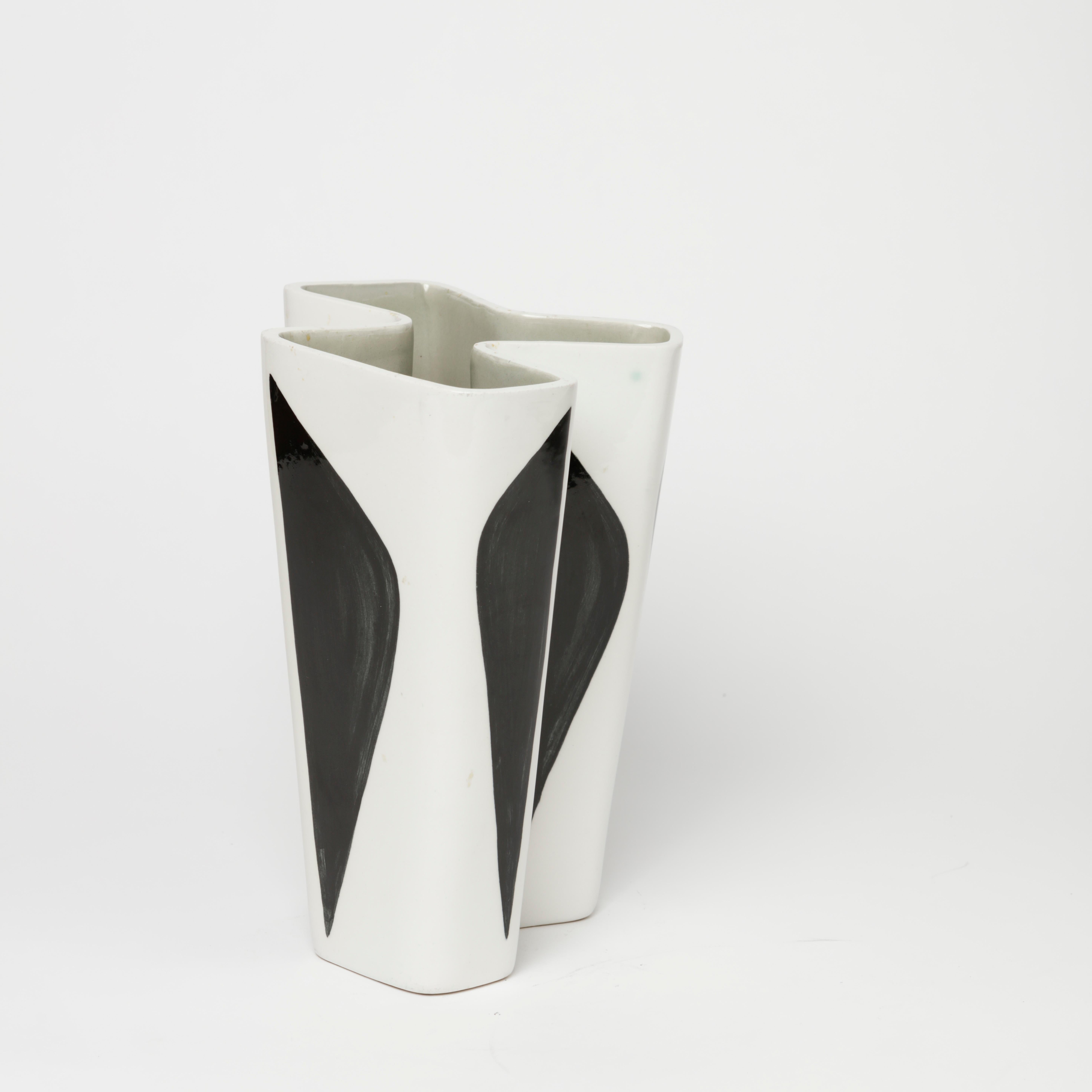 Carl-Harry Stålhane Konstrakta Vase for Rörstrand, 1953 In Excellent Condition For Sale In Stockholm, SE