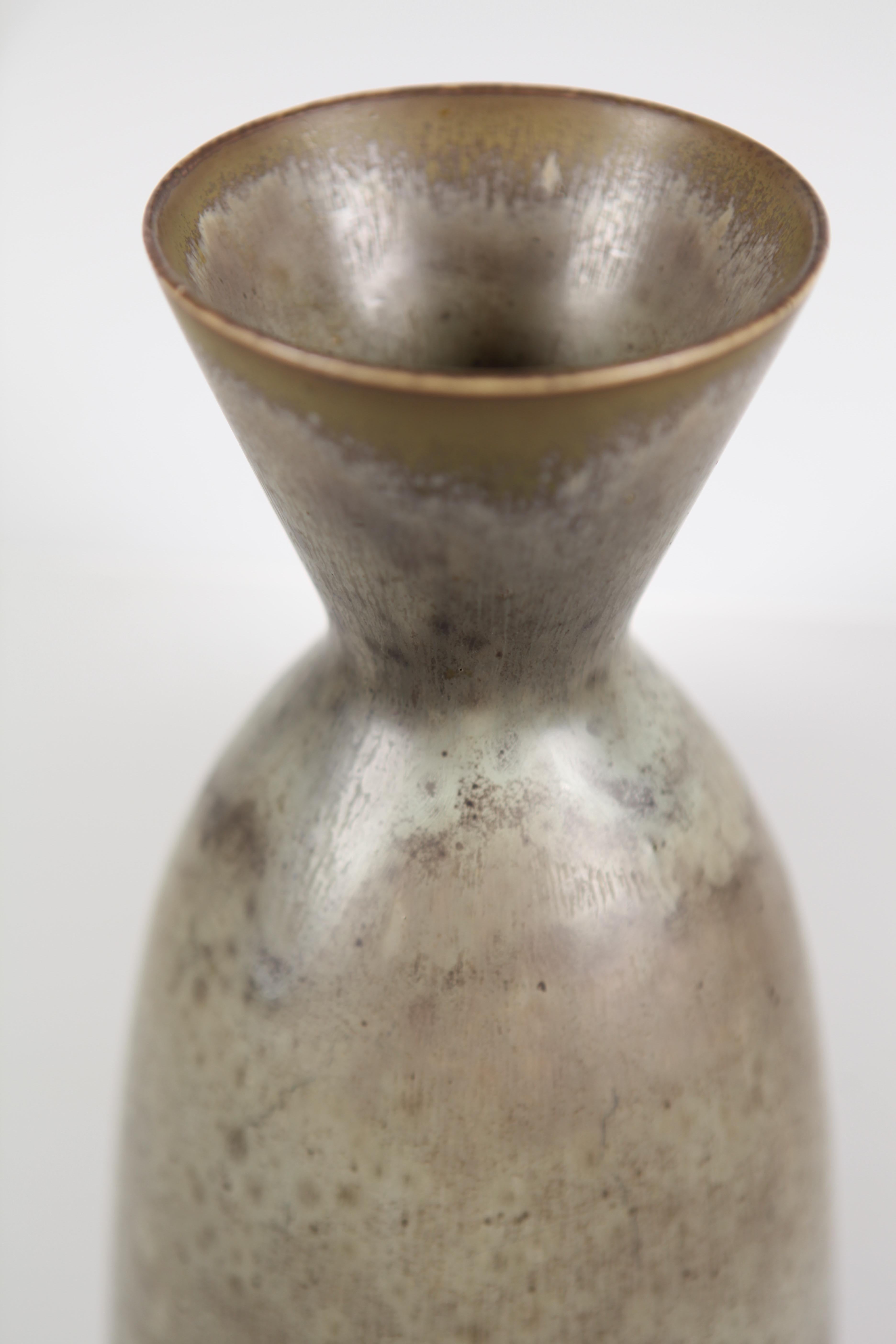 Carl-Harry Stålhane, Large Glazed Ceramic Vase, Rörstrand, Sweden, 1950s 5