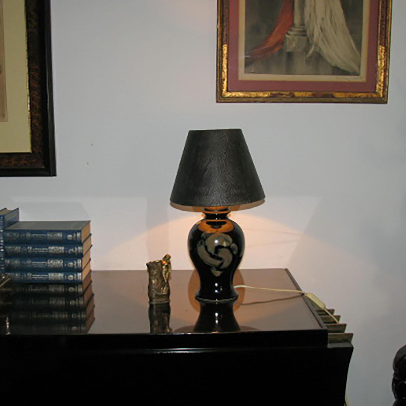 Suédois Paire de lampes de table en céramique Carl-Harry Stalhane en vente