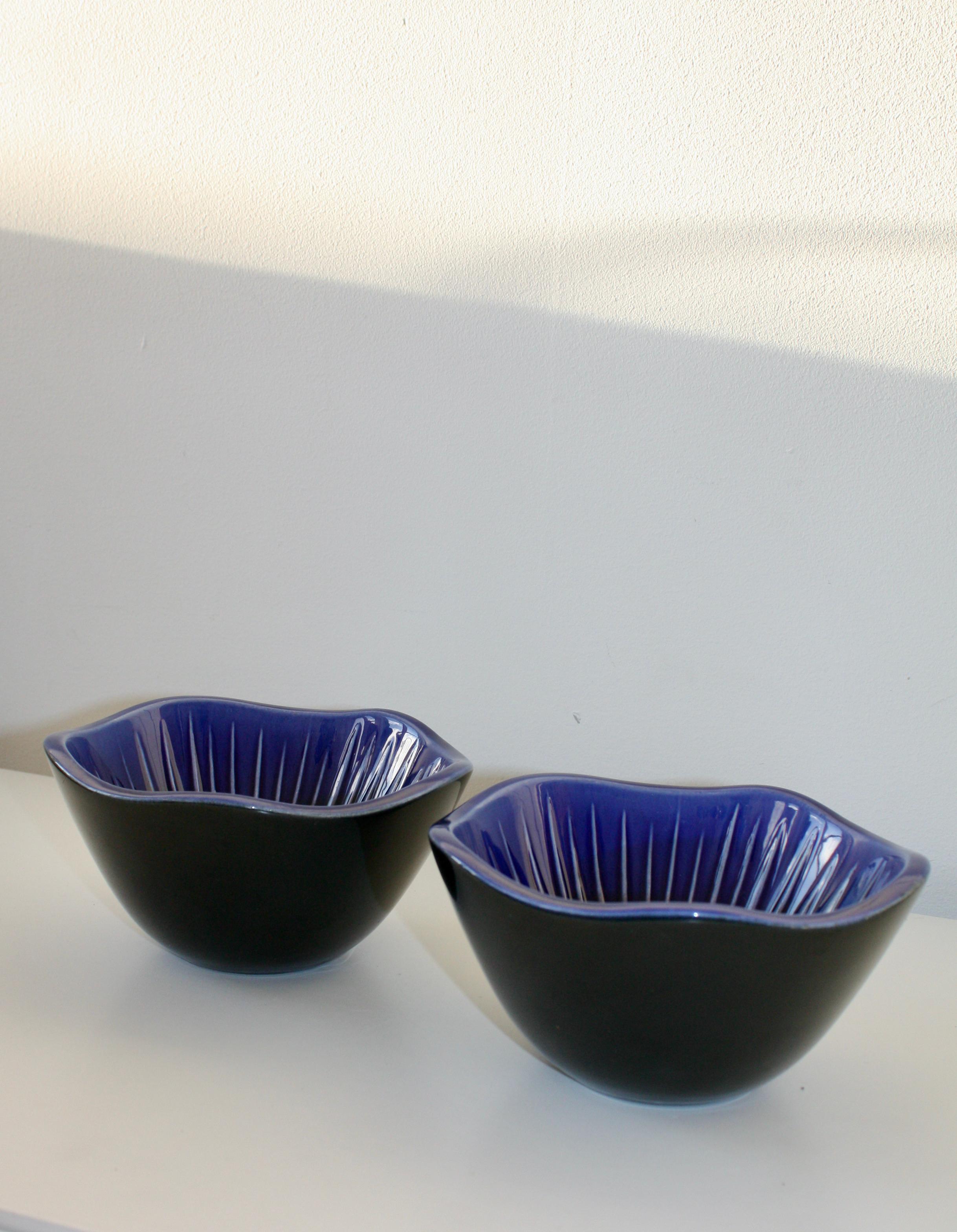 Carl-Harry Stålhane Rörstrand Sparaxis Anemone Bowl, Sweden ca 1960s For Sale 3