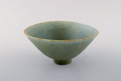 Carl-Harry Stålhane, Rørstrand, Ceramic Bowl, Beautiful Egg Shell Glaze in Blue