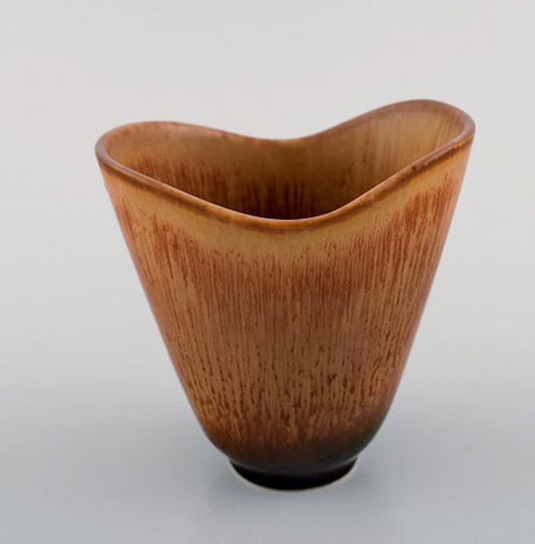 Carl Harry Stålhane/Stalhane, Rörstrand/Rorstrand stoneware Vase In Excellent Condition In Copenhagen, DK