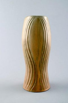 Carl Harry Stålhane/Stalhane, Rörstrand/Rorstrand Stoneware Vase, Rare Form