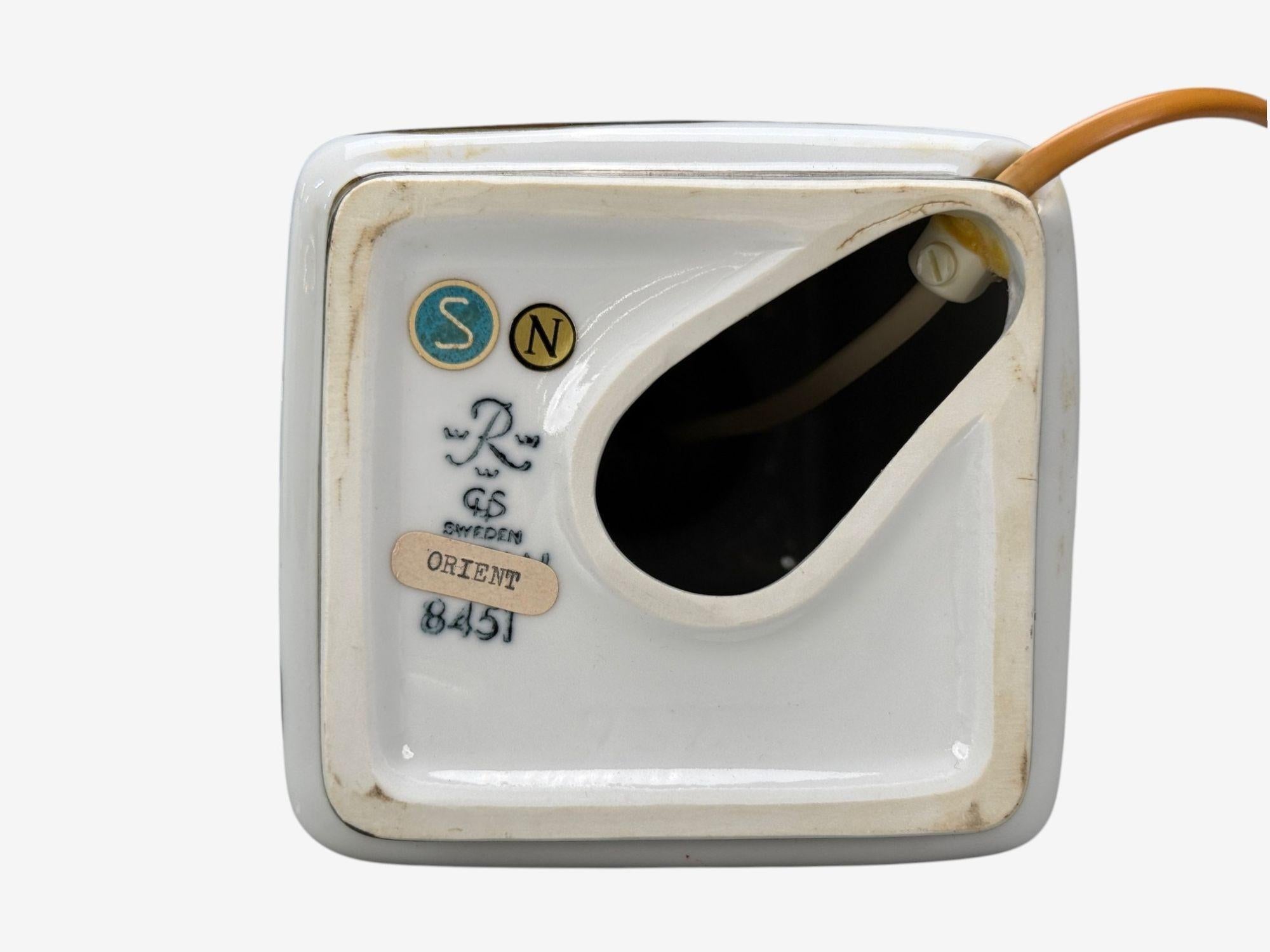 Carl-Harry Stalhane, Stoneware, Table Lamp, Sweden, 1960s For Sale 4