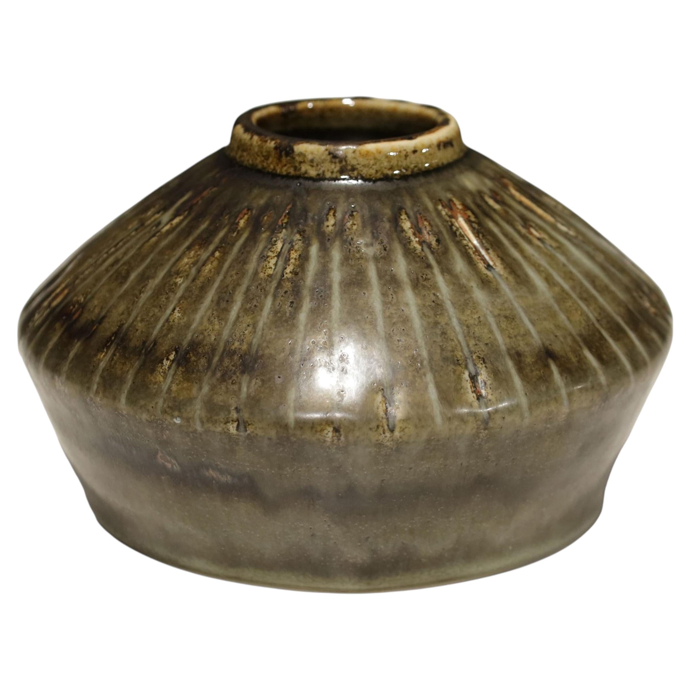 Vaso in gres di Carl-Harry Stalhane per Rostrand, Svezia