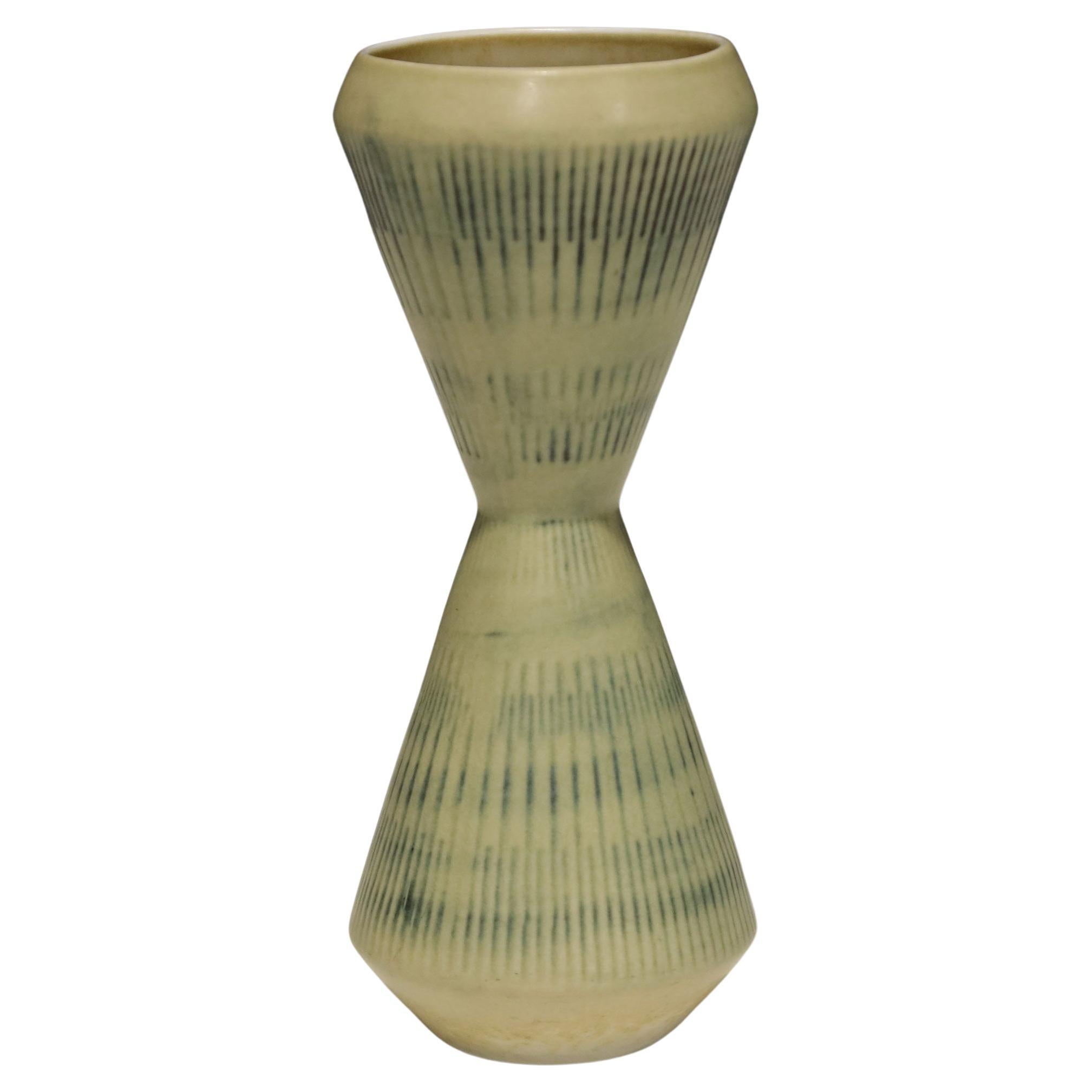 Carl-Harry Stalhane Stoneware Vase for Rostrand, Sweden For Sale