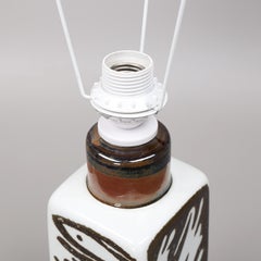 Carl Harry Stålhane Table Lamp Model 'Orient' for Rorstrand, Sweden, 1960