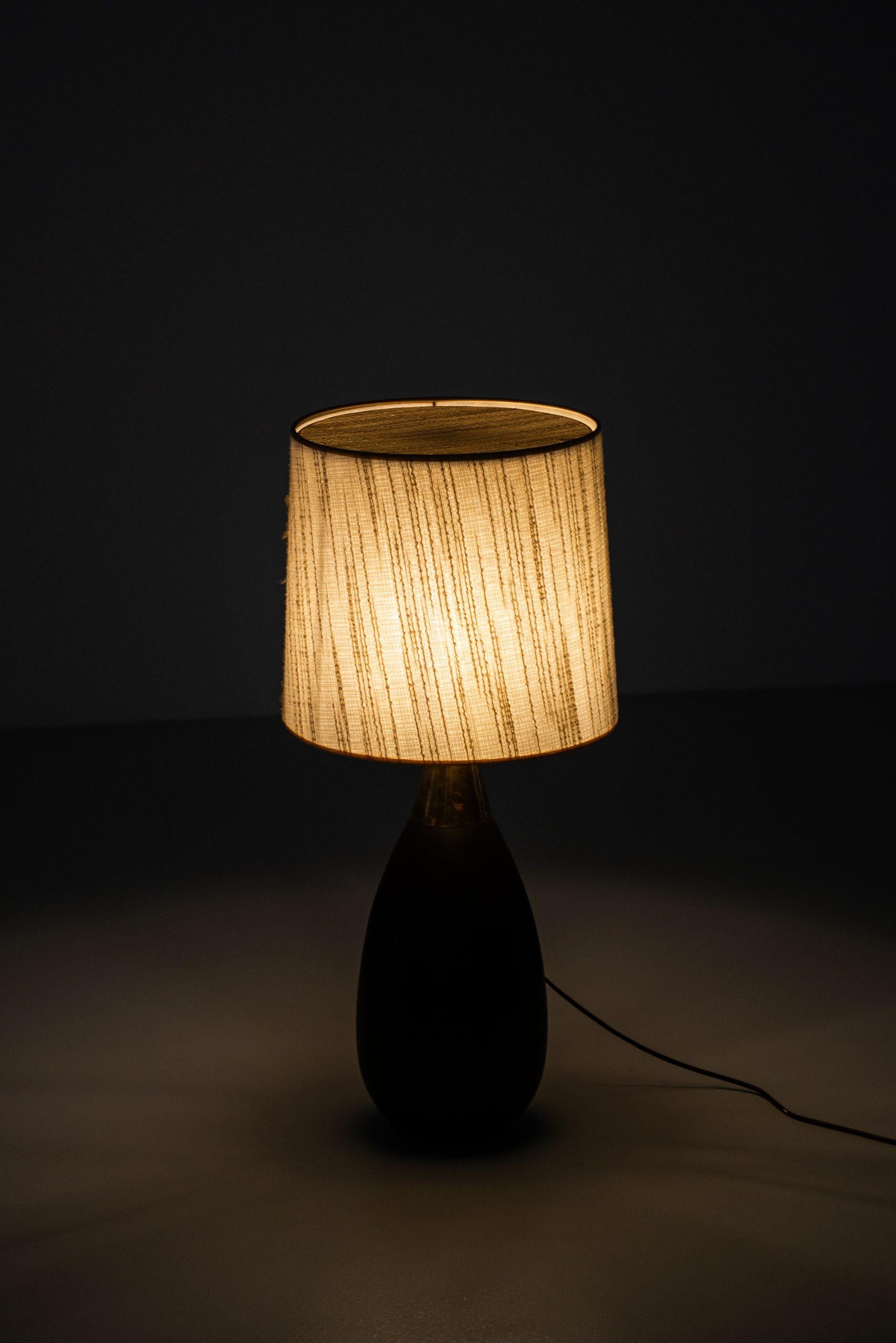 Swedish Carl-Harry Stålhane Table Lamp Produced by Rörstrand in Sweden