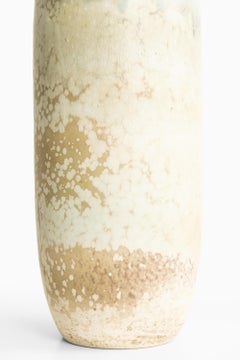 Carl-Harry Stålhane Tall Ceramic Floor Vase by Rörstrand in Sweden