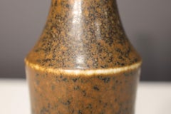 Carl-Harry Stalhane Tall Stoneware Vase for Rostrand, Sweden