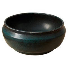 Carl-Harry Stålhane, Unique Bowl, Glazed Stoneware, Rörstrand, 1960s Carl-Harry Stålhane, Unique Bowl, Glazed Stoneware, Rörstrand, 1960s