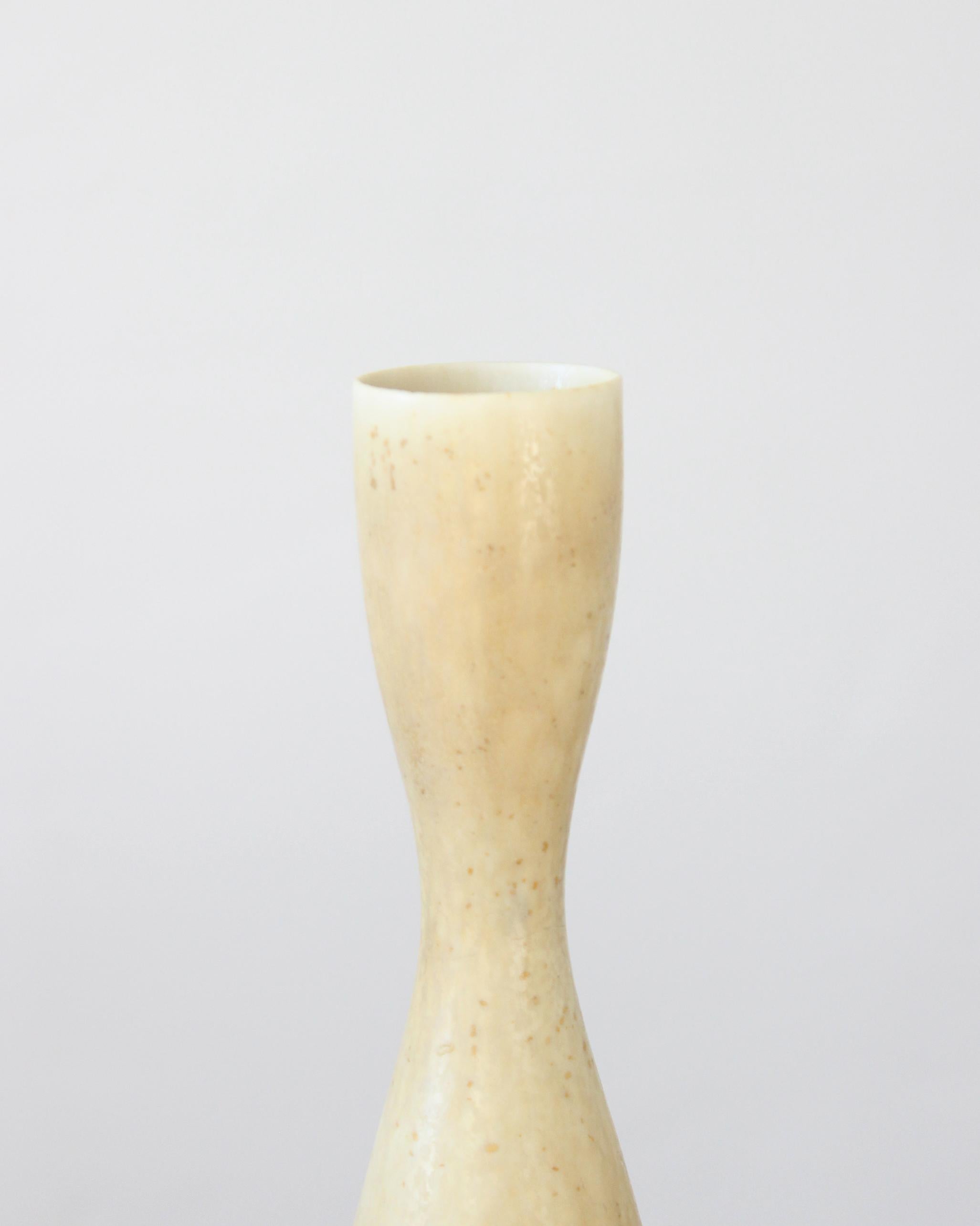 20th Century Carl-Harry Stålhane, Vase and Bowl, Stoneware Set, Rörstrand, Sweden, 1950's  For Sale