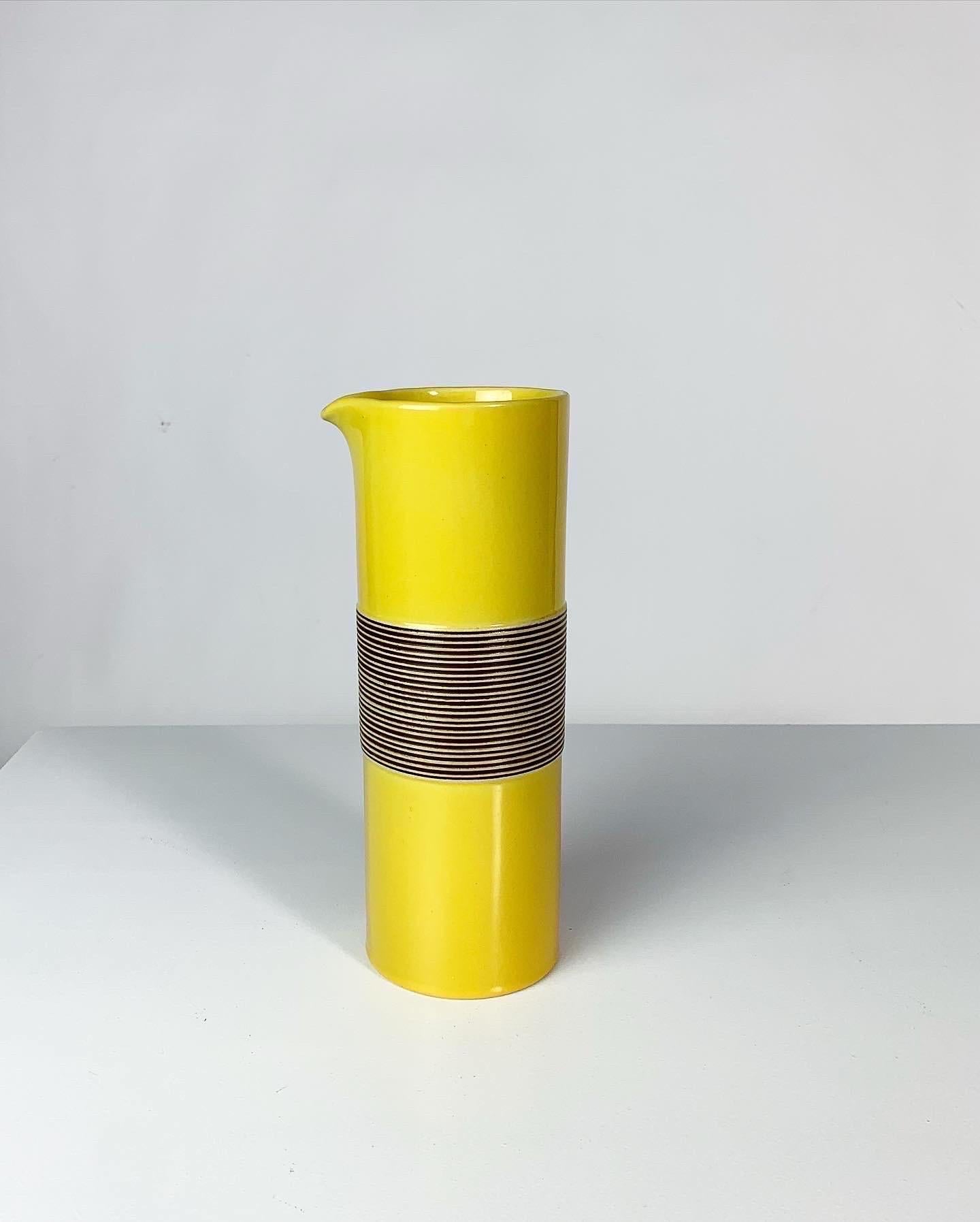 Hand-Crafted Carl Harry Stalhane Vase or Jug Entre Series Rörstrand Sweden, 1950s