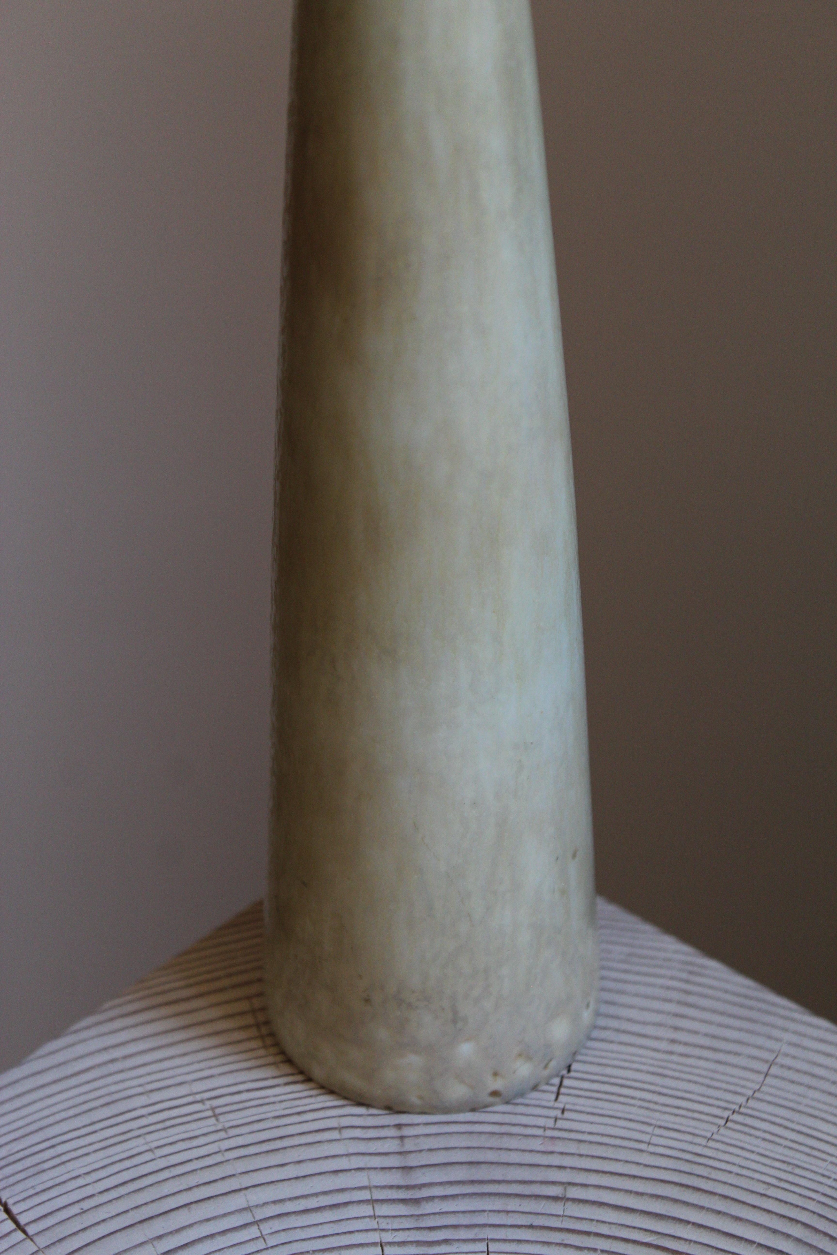 Swedish Carl-Harry Stålhane, Vase or Vessel, Glazed Stoneware Rörstand, 1950s