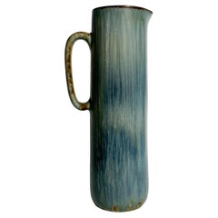 Carl Harry Stalhane Vase Pichet Rörstrand Suède Grès 1960s 1950s