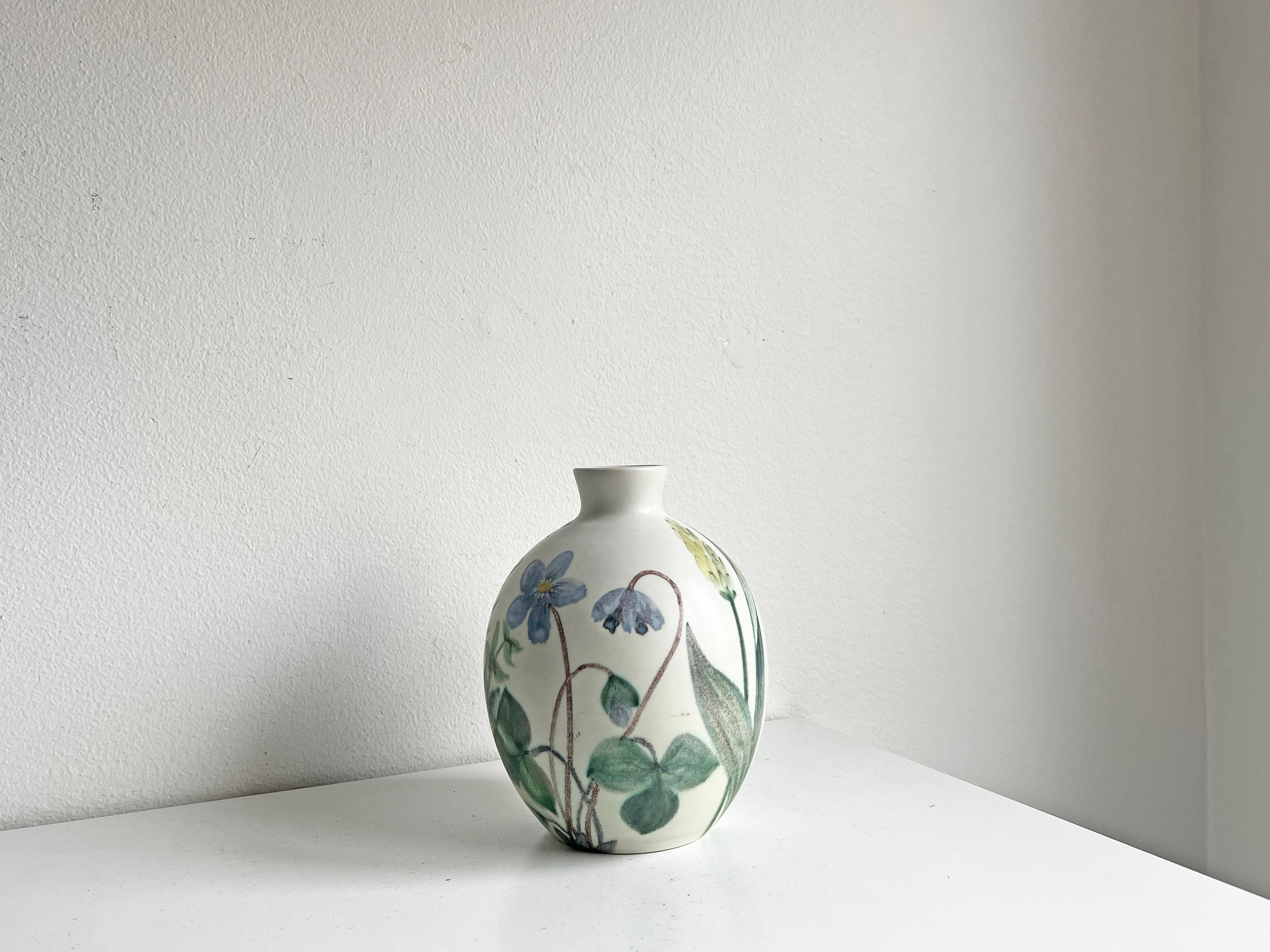 20th Century Carl-Harry Stålhane Vase Produced by Rörstrand in Sweden For Sale