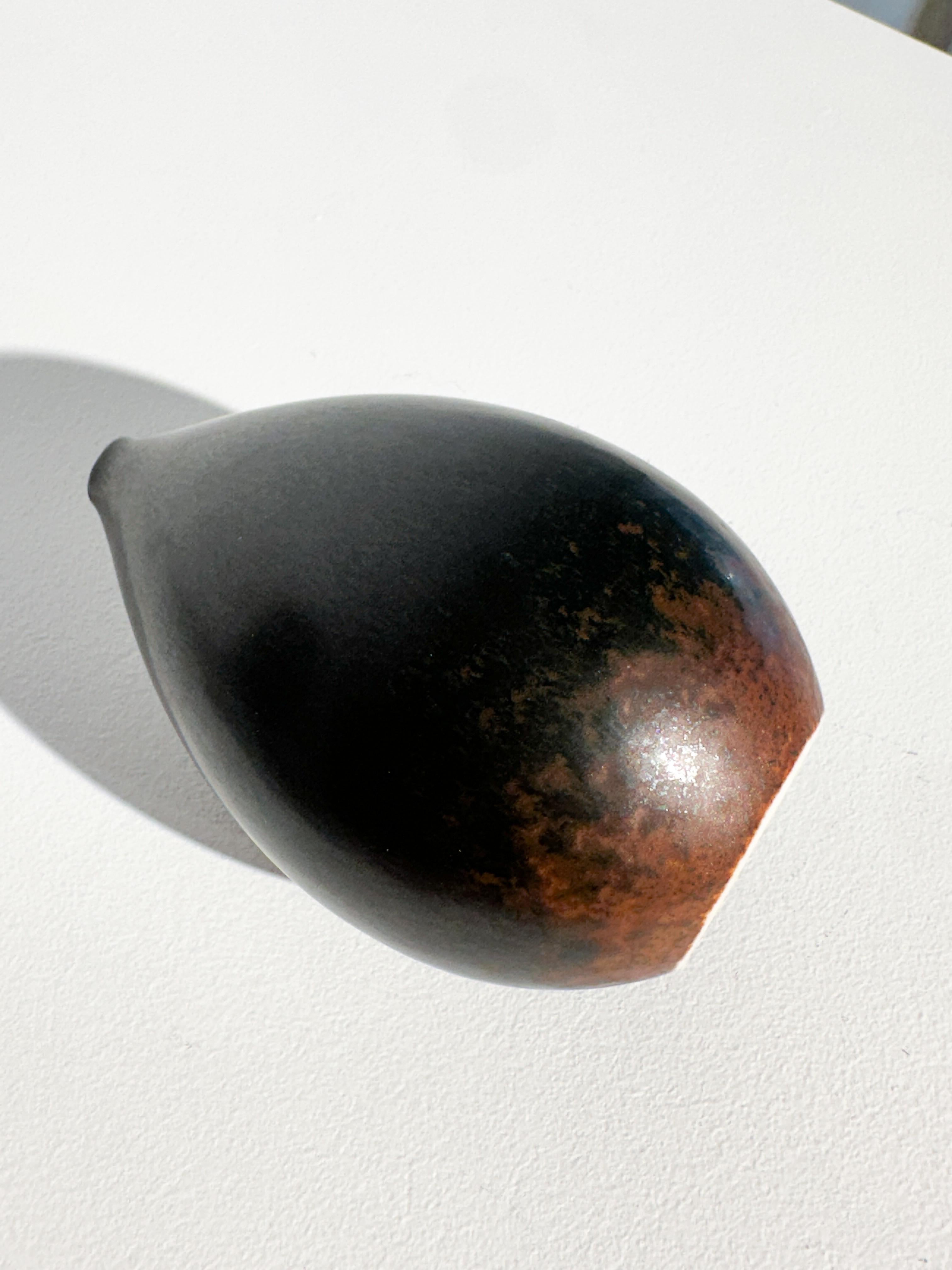Vaso Carl-Harry Stalhane Gres Rörstrand Ceramica Svezia 1950s In condizioni buone in vendita a Basel, BS