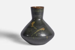 Carl-Harry Stålhane, vase, grès, Suède, années 1950