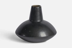 Carl-Harry Stålhane, Vase, Steingut, Schweden, 1950er Jahre
