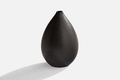 Carl-Harry Stålhane, Vase, Stoneware, Sweden, 1950s