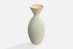 Carl-Harry Stålhane, Vase, Steingut, Schweden, 1950er Jahre