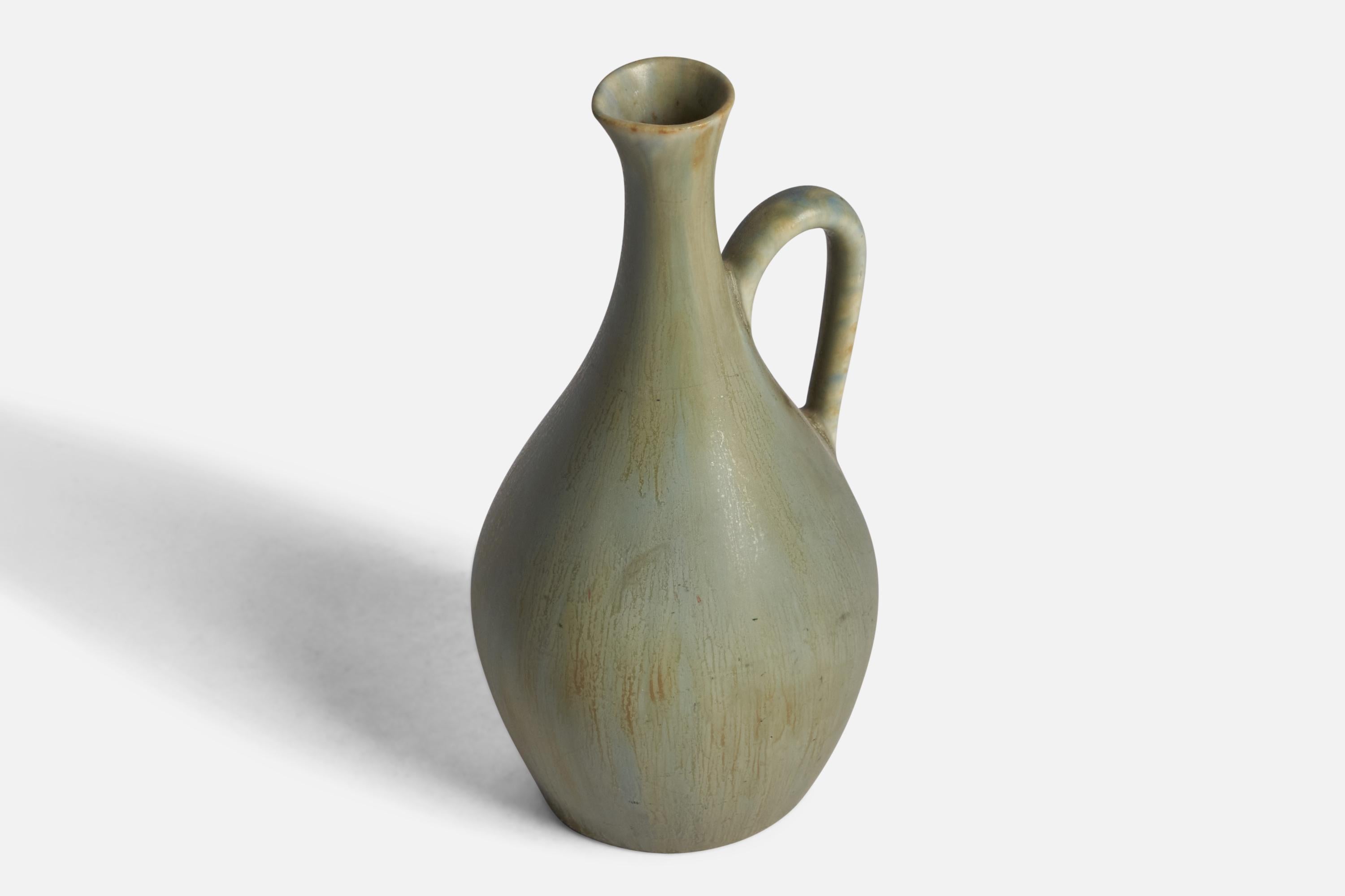 Mid-Century Modern Carl-Harry Stålhane, Vase, Stoneware, Sweden, 1950s For Sale