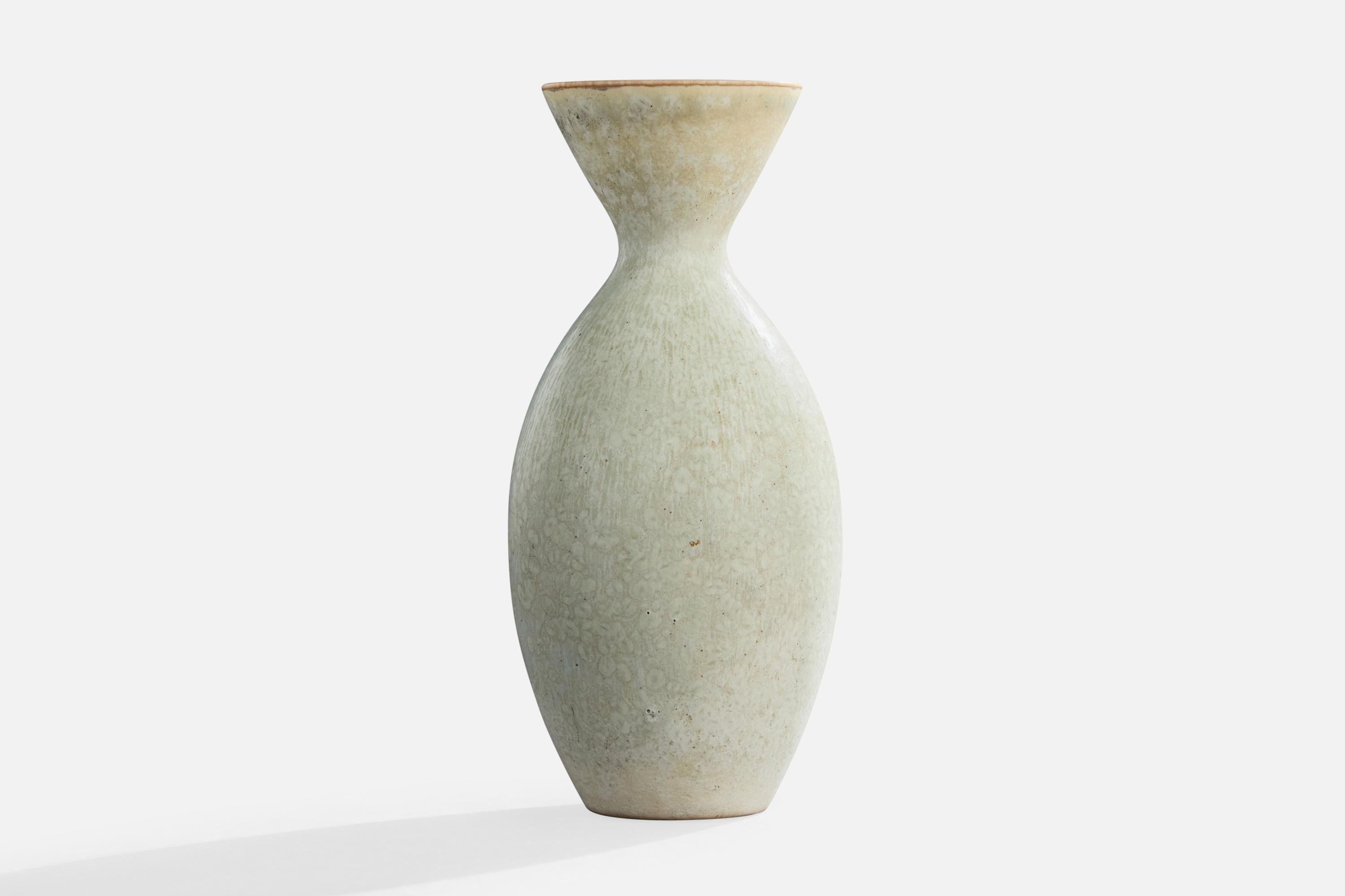 Mid-Century moderno Carl-Harry Stålhane, Vase, Stoneware, Sweden, 1950s in vendita