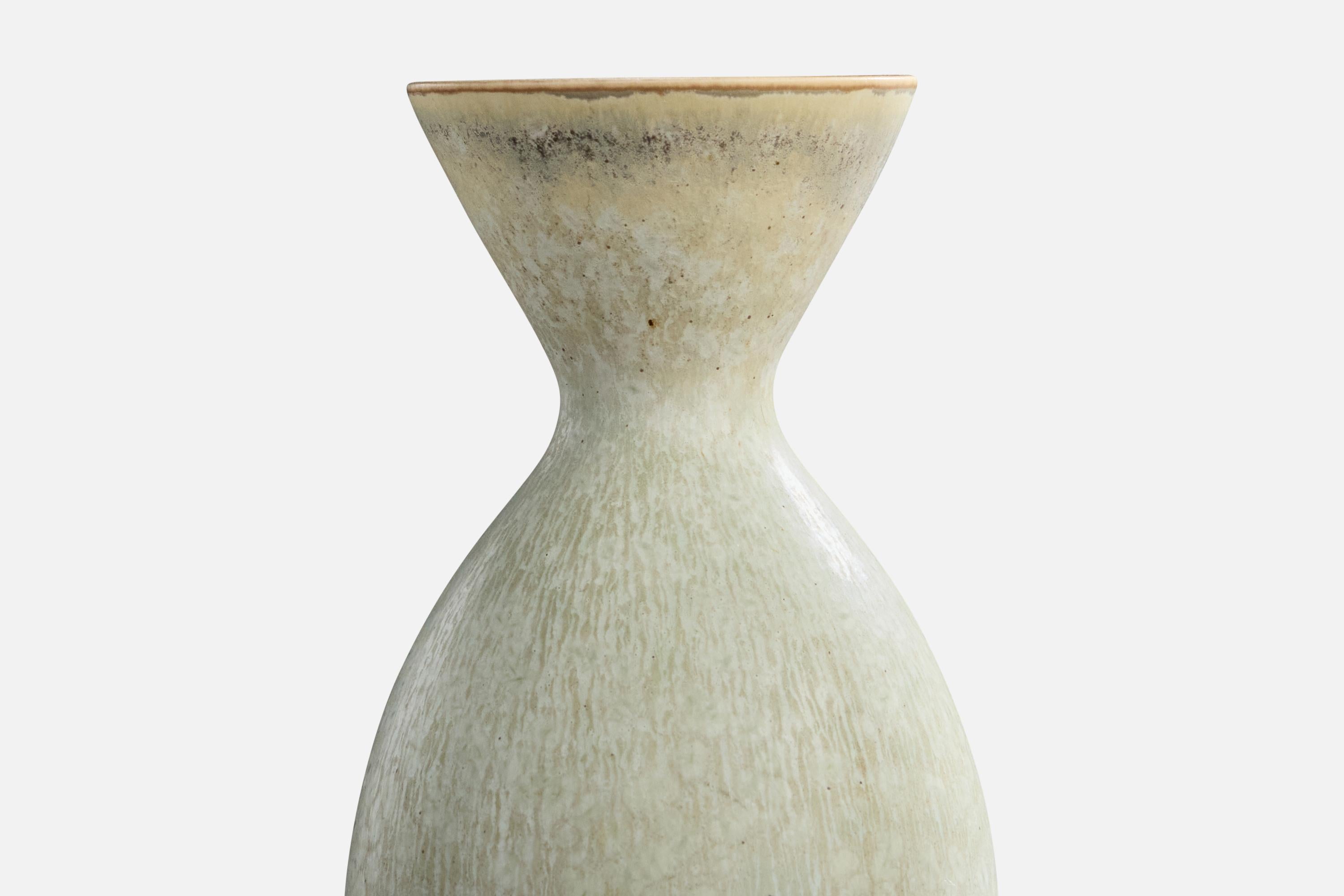 Svedese Carl-Harry Stålhane, Vase, Stoneware, Sweden, 1950s in vendita