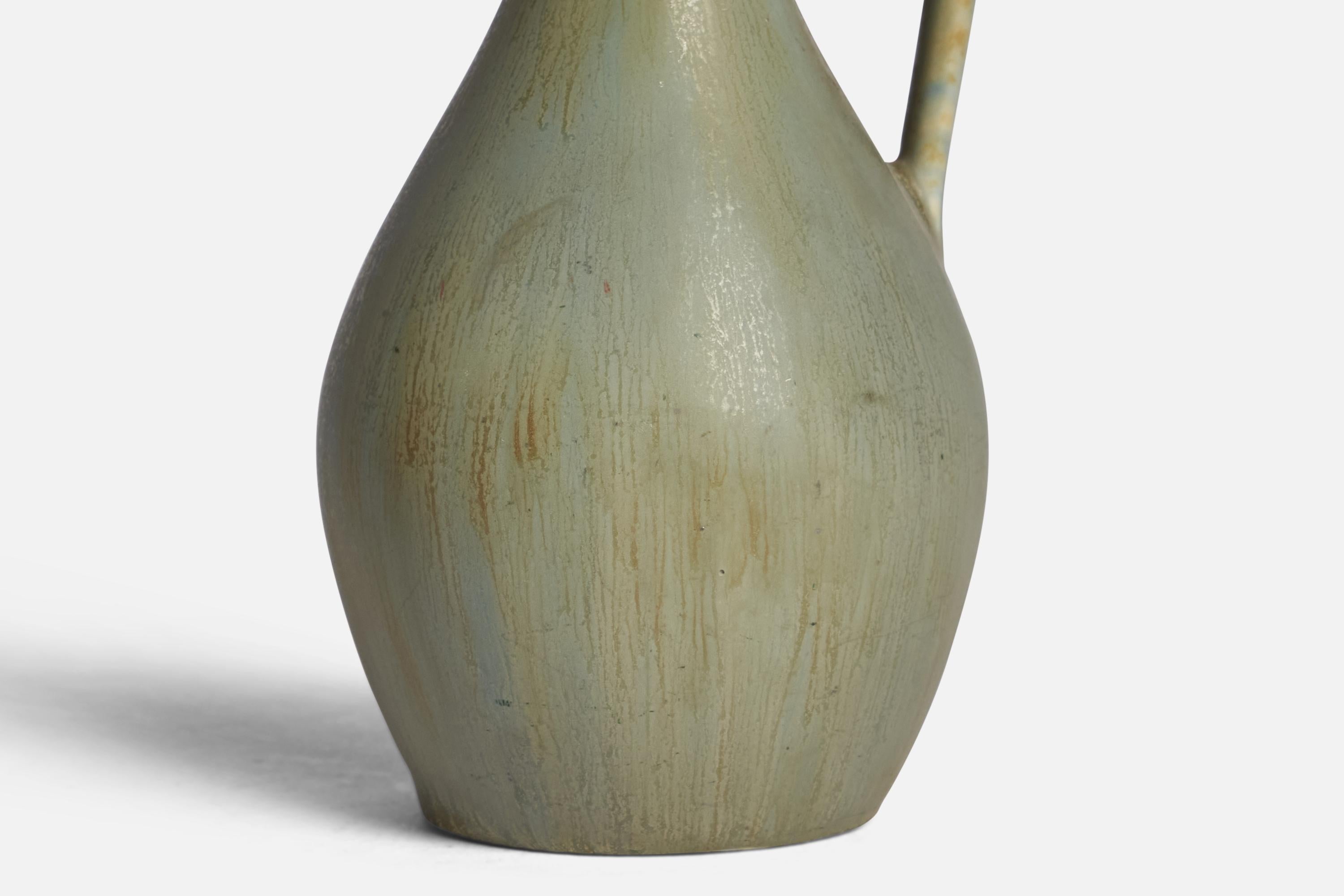 Carl-Harry Stålhane, Vase, Stoneware, Sweden, 1950s In Good Condition For Sale In High Point, NC