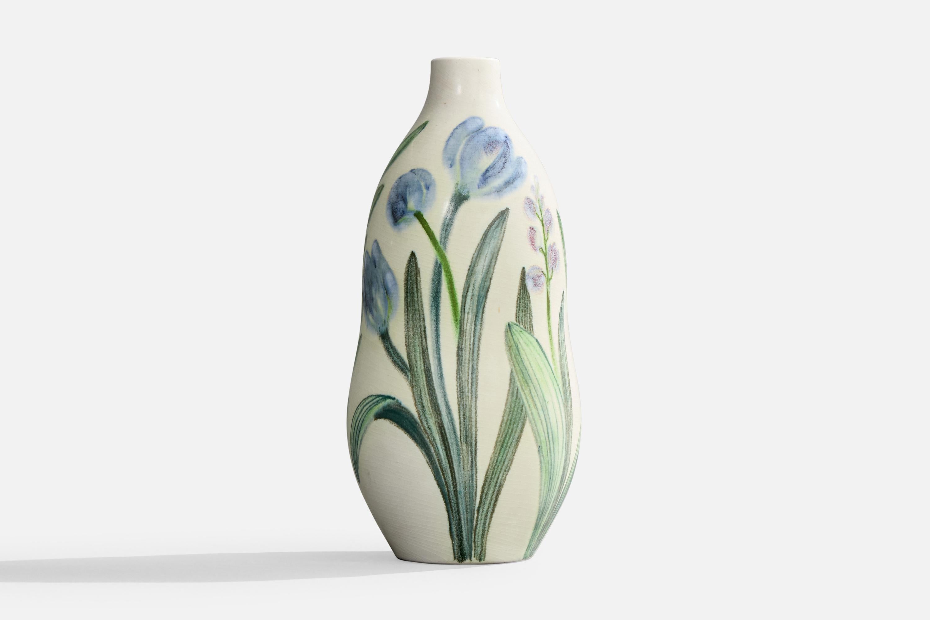 Carl-Harry Stålhane, vase, grès, Suède, années 1950 Bon état - En vente à High Point, NC