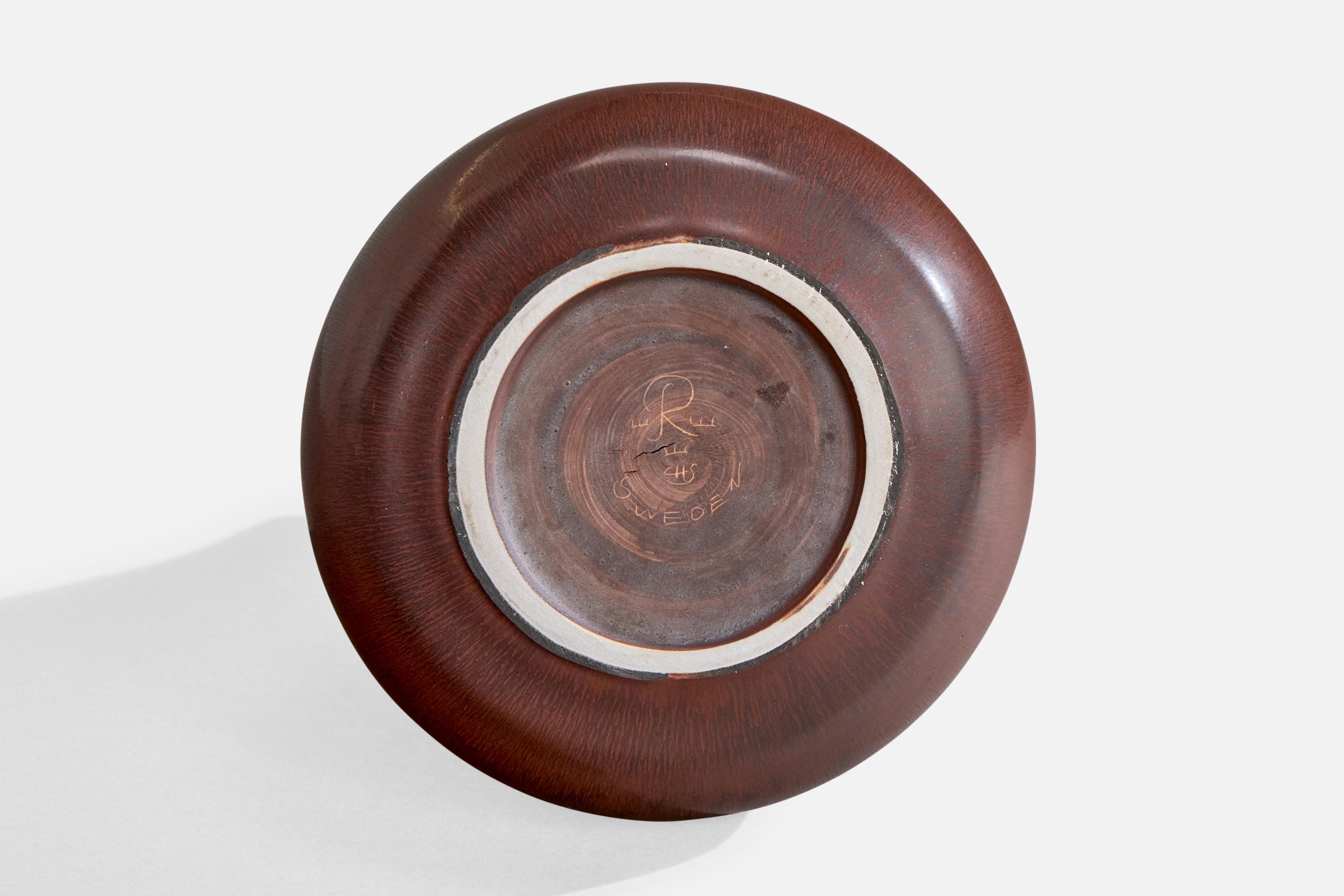 Grès Carl-Harry Stålhane, vase, grès, Suède, années 1950 en vente