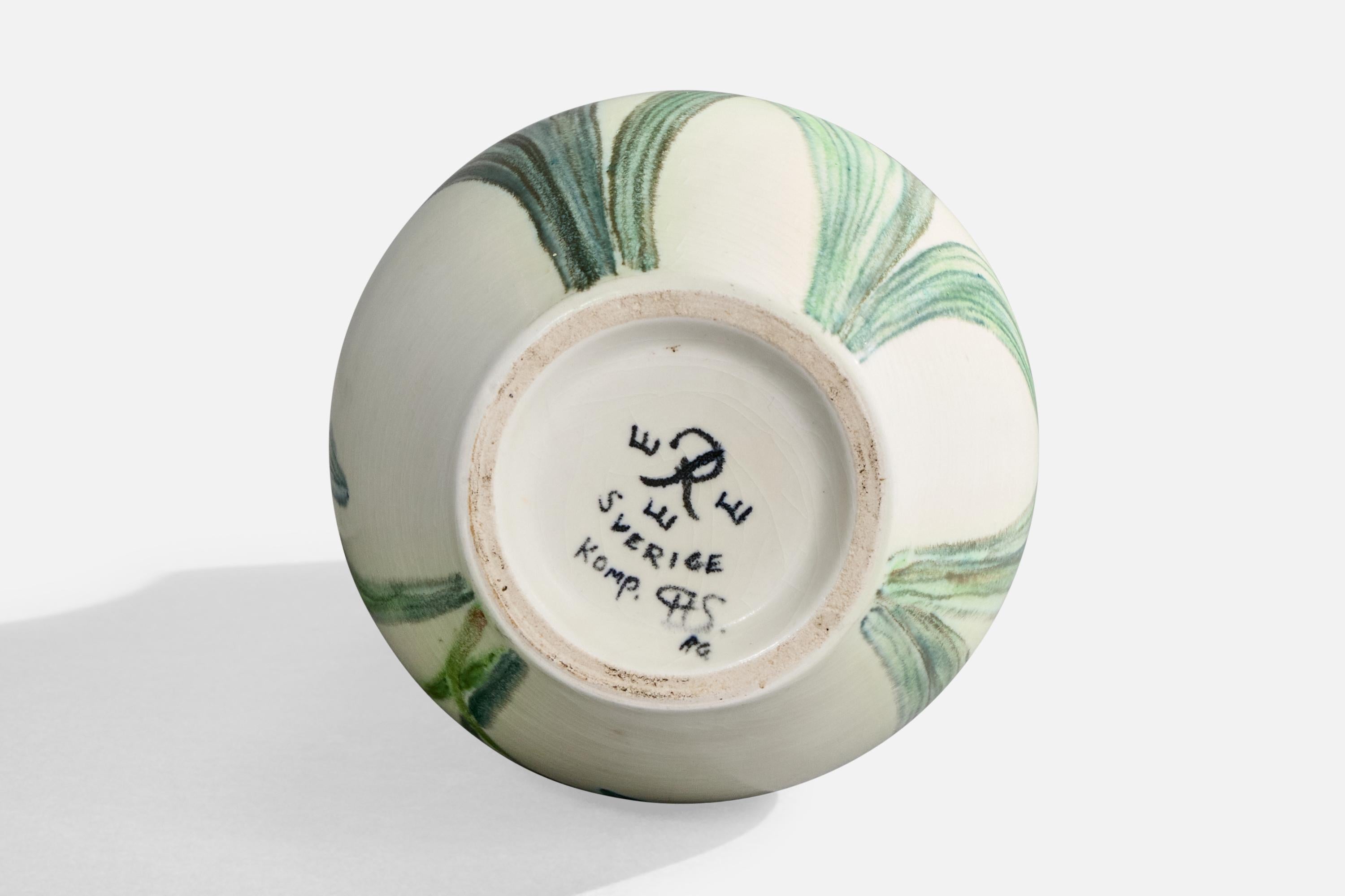 Carl-Harry Stålhane, vase, grès, Suède, années 1950 en vente 1