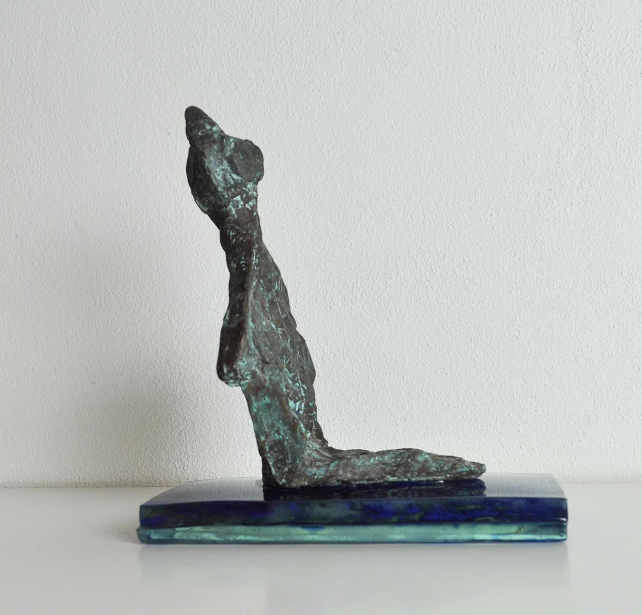Carl-Henning Pedersen, beautiful patined copper Sculpture from the 1990s 1