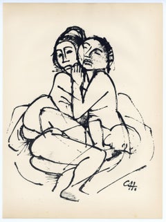 "Das Nest" litografía original