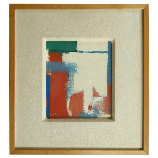 Carl Holty German American Artist Abstract Painting,