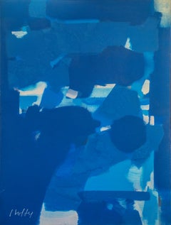 Dark Blue Abstraction