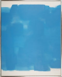 Twelfth Night Blue, Contemporary Color Field painting