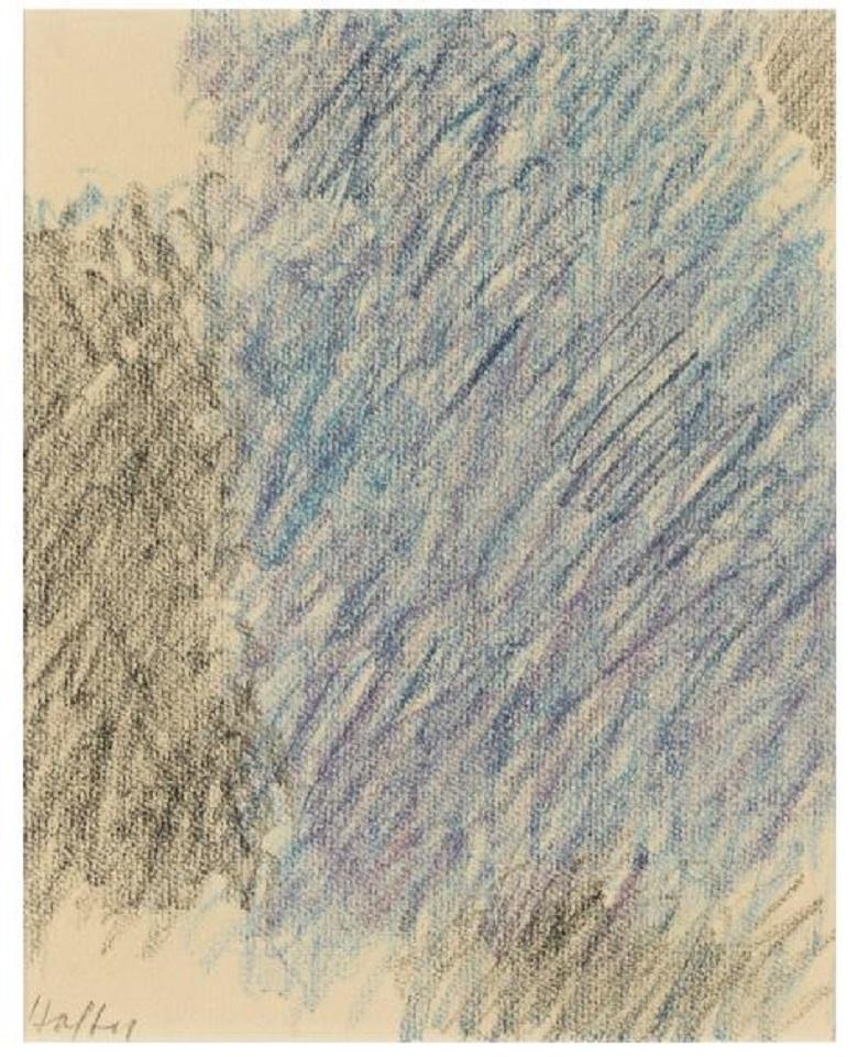Carl Holty Abstract Painting - Untitled (Abstract Composition)