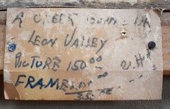 "CREEK IN LEON VALLEY" SAN ANTONIO TEXAS FRAMED 26.25 X 40.25