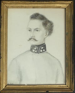 Carl Jacob Frankenbach dibujo firmado a mano