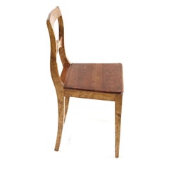 Carl Johan Antique Swedish Chair, Late 1800s