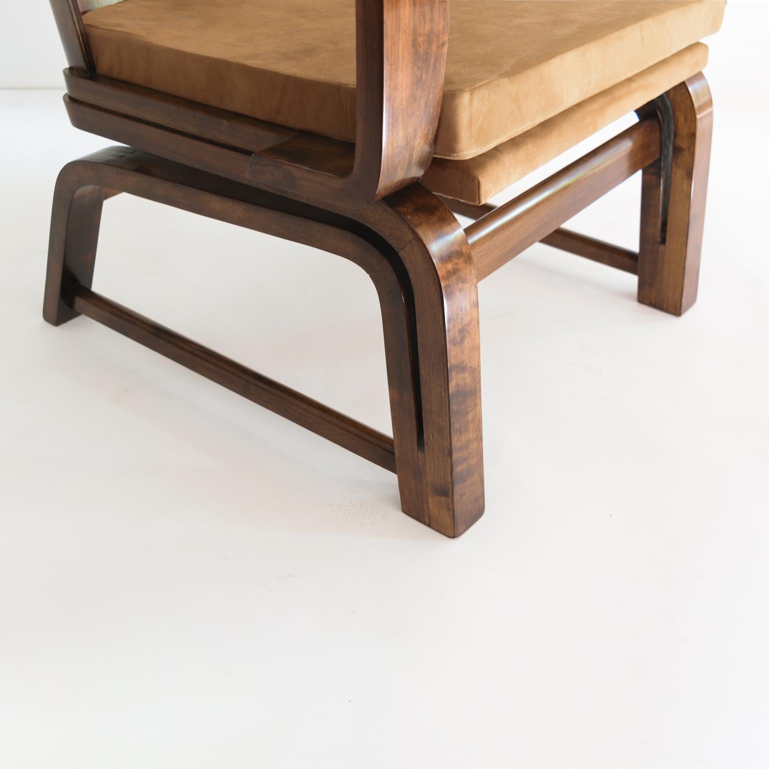 Exceptionnelle « chaise exceptionnelle » de Carl-Johan Bowman, vers 1930, fabriquée pour N. Bomanin en vente 2