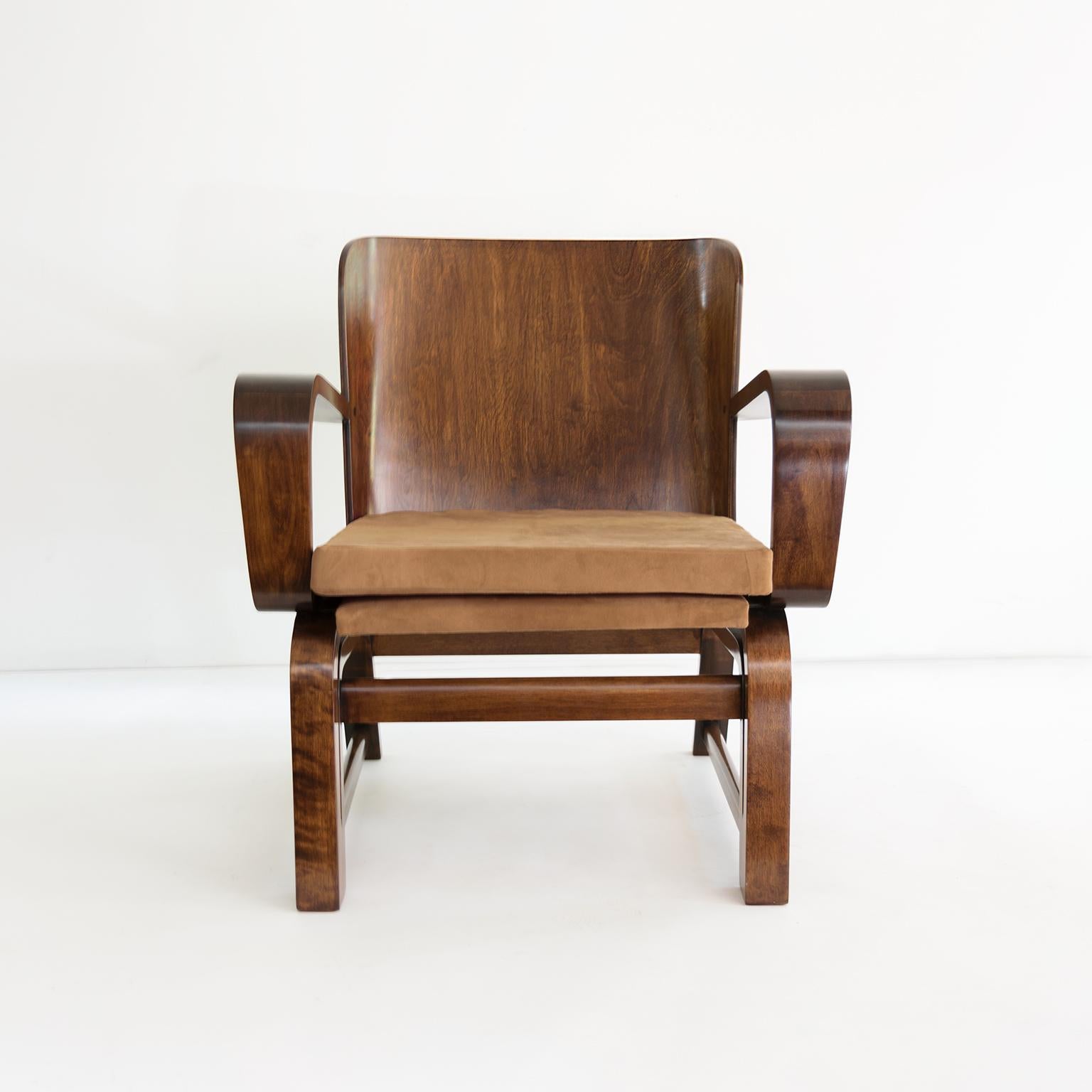 Scandinave Exceptionnelle « chaise exceptionnelle » de Carl-Johan Bowman, vers 1930, fabriquée pour N. Bomanin en vente