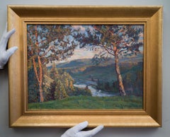 A Tranquil Landscape View, 1943 by "Ultramarine Johansson"